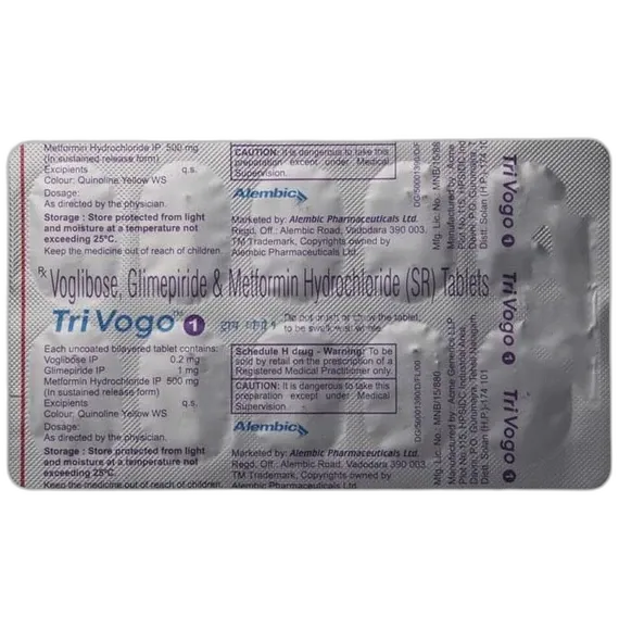 trivogo 1/0.2mg tablet 10's